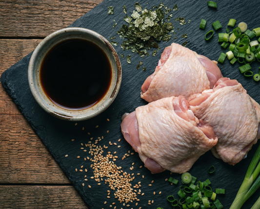 Grilled Teriyaki Chicken with Nori Sesame Rice