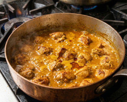 Low Fat Butter Chicken with Turmeric Rice