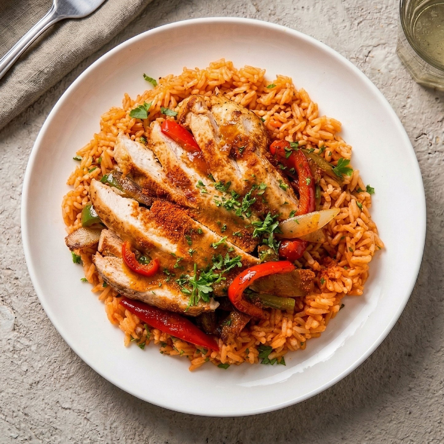 Peri Peri Chicken with Spanish 'Arroz Rojo' Rice